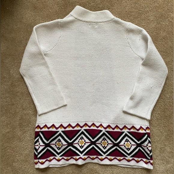 Old Navy ~ Geometric Pattern Open Cardigan ~ Size L - Picture 3 of 5